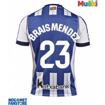 Real Sociedad Brais Mendez #23 Domaci Dres 2025-26 Kratak Rukav